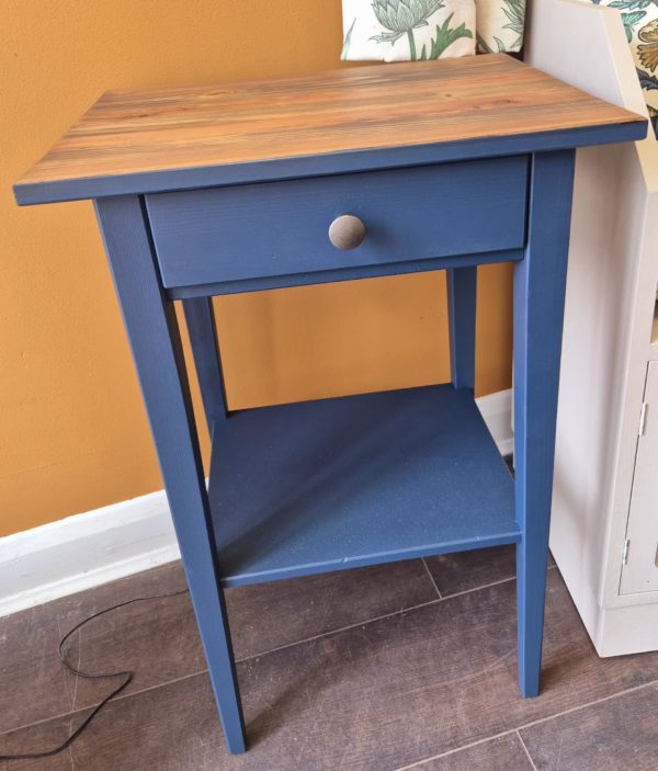 Console Table with drawer in Willowbank Blue