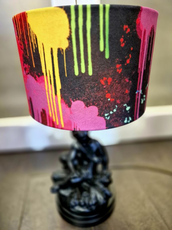 Rebel Cherub Grafitti Lamp - Image 4