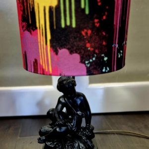Rebel Cherub Grafitti Lamp