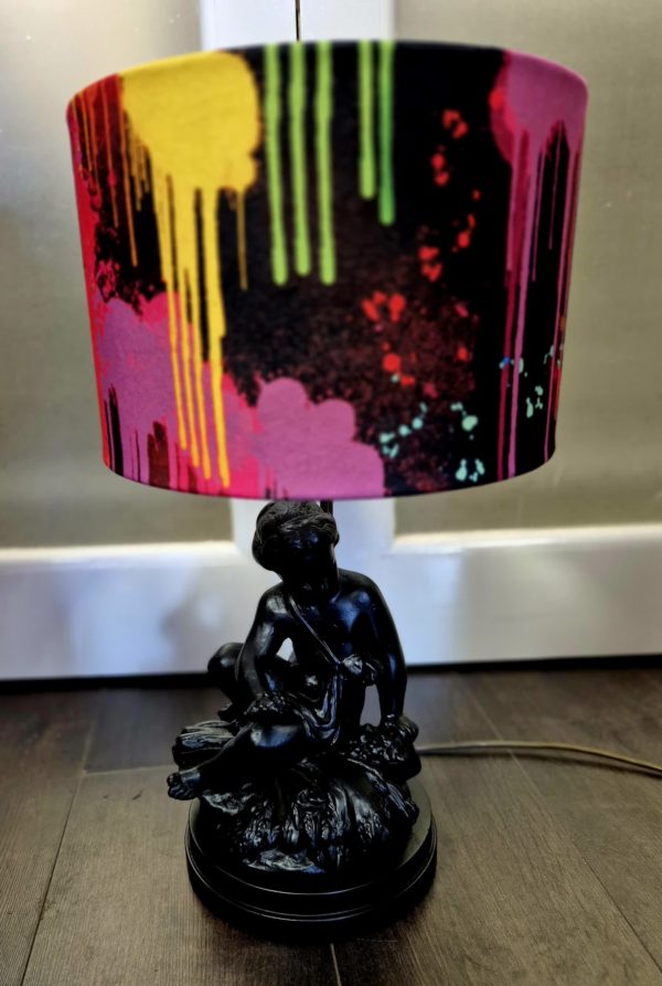 Rebel Cherub Grafitti Lamp