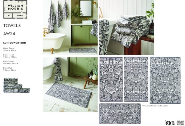 Sunflower Iron Hand Towel