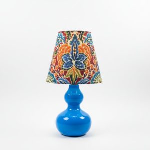 Stunning bold multicoloured side lamp