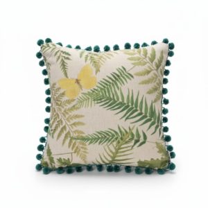 Small botanical cushion