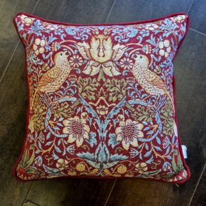 Strawberry Thief Tapestry cushion