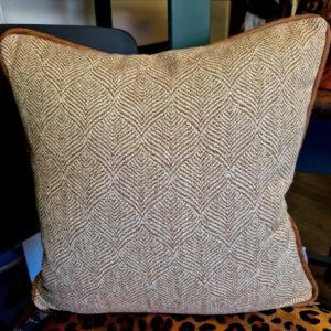 Romo fabric cushion