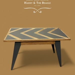 Chevron coffee table