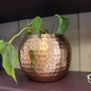 Hammered planter