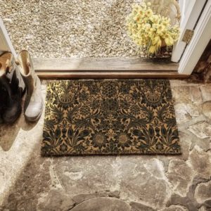 Morris & Co Sunflower Outdoor Coir Door Mat 75x45cm
