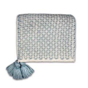 Blue Lattice Blanket